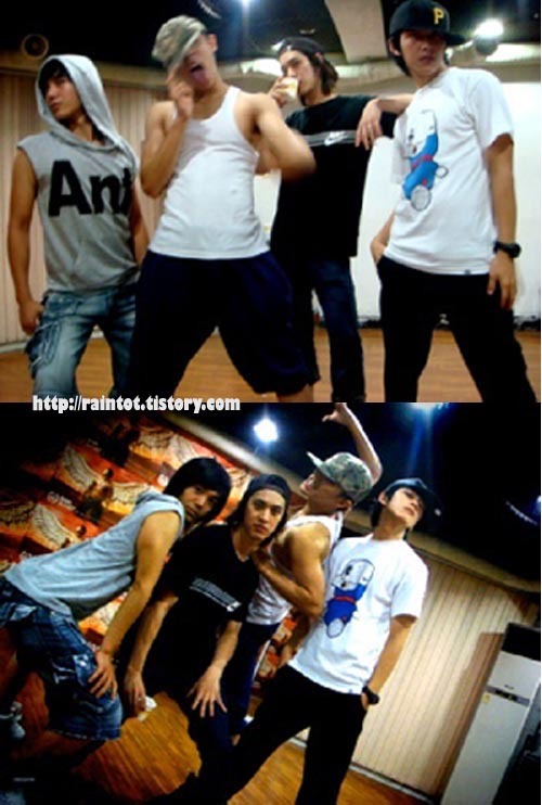 on the bottom picture from left to right : Cheol Yong, Seung Ho, Lee Joon, 